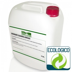 Detergente Limpiador. Producto fungicida Idroless elimina las manchas de humedad