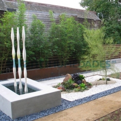 Aglomerante de Áridos Sopgal: resina de base agua para jardinería decorativa