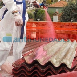 Elastocap ABC de Azichem es un encapsulante de amianto específico para uralita