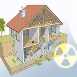 Vías de entrada del gas radón en viviendas que necesitan instalación de láminas anti-radón Sopgal