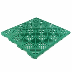 Loseta antihumedad ventilada color verde fabricada en España