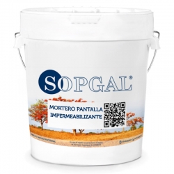 Mortero Pantalla Impermeable de Sopgal impide las manchas de salinidad y humedades en paredes interiores y exteriores