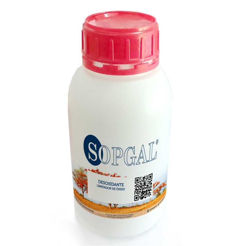 Desoxidante limpiador de óxido Sopgal para múltiples superficies Desoxidante limpiador de óxido Sopgal para múltiples superficies