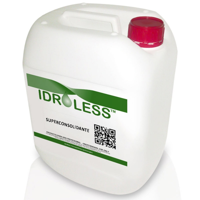 Consolidante no tóxico para materiales absorbentes de Idroless