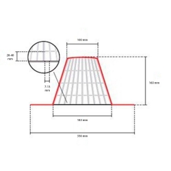 Fácil uso de la paragravilla sombrero