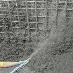 Aplicación de mortero con látex líquido impermeabilizante