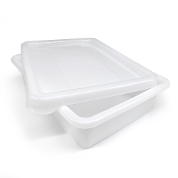Bandeja con tapa uso alimentario sin BPA's